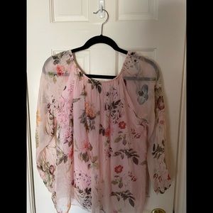 Warm & elegant  Sheer sleeves  beautiful colors